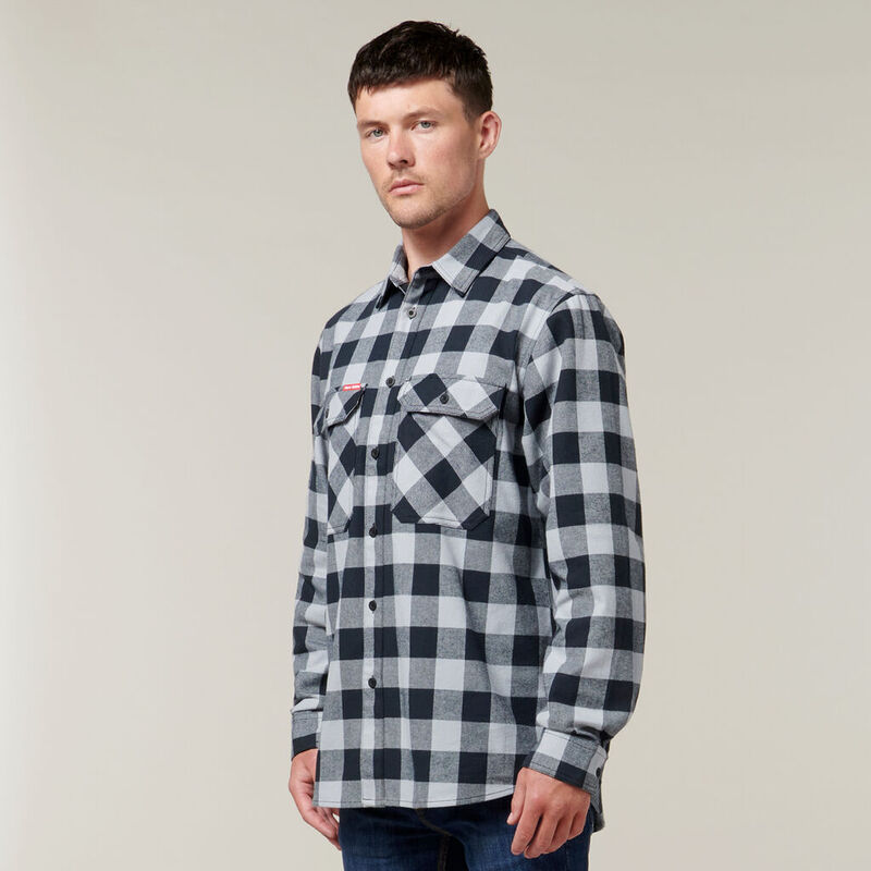 Hard Yakka Check Flannel Shirt