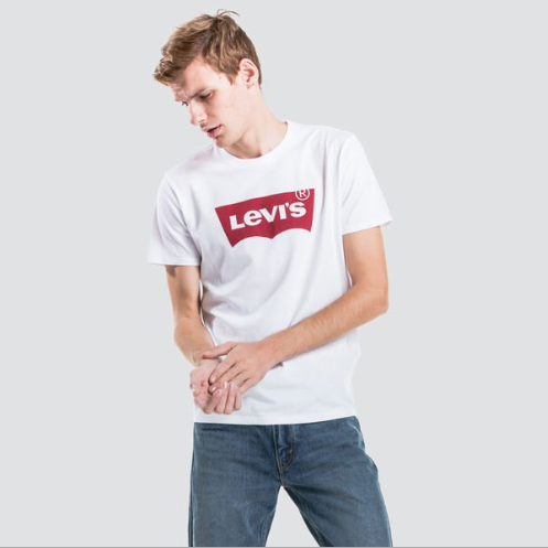 levi's classic logo tee