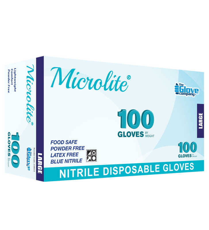 Microlite Nitrile Disposable Gloves