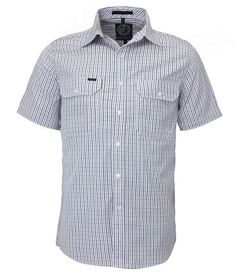 Pilbara Men's Short Sleeve Checked Shirt | SWF Group