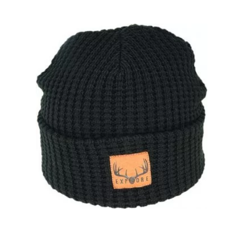 Waffle Knit Explore Beanie