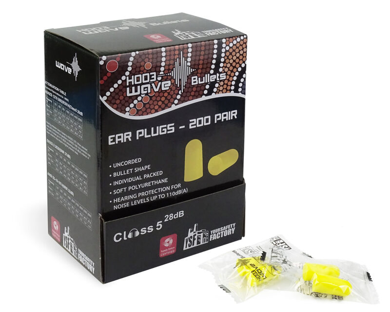 Wave Bullet Earplugs