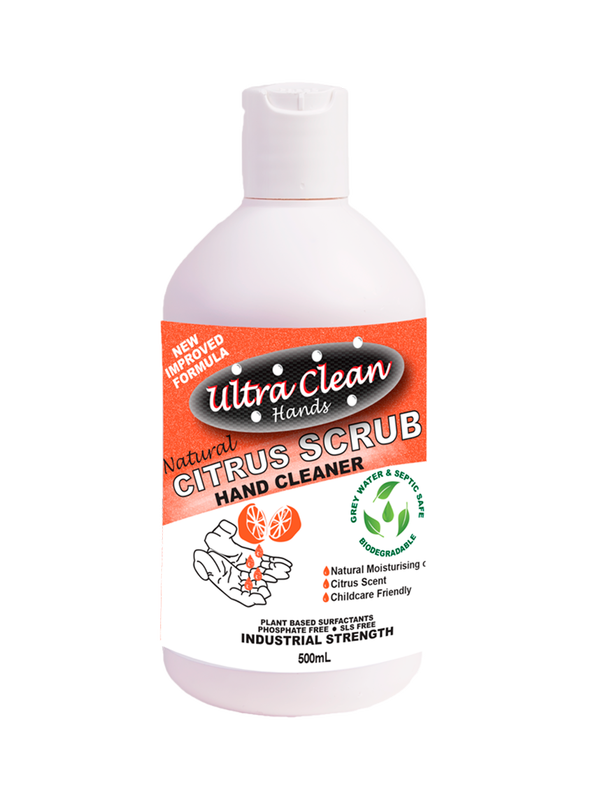  Ultra Clean Hands Citrus Scrub   500mL Bottle